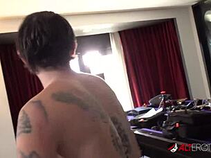 Behind the Scenes Fun with Tattooed Slut Sully Savage Getting Bent Over and Pounded Hard!