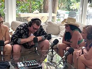 Oh wow, cruising around with abi james and sunni daize in this steamy swinger milf group adventure 😏🚗