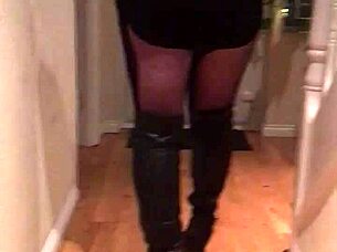 Oh My God, Check Out This Wife In Nylons!