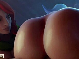 Who wants to see this big ass elfa culona getting fucked hard in cartoon style?