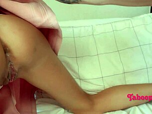 Petite teen shares insights on the difference between erotica and porn