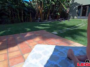 why does busty whore shay sights rock alexs world with her warm holes by the pool?