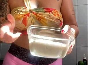 showing off my swollen pussy on live stream.