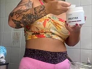 showing off my swollen pussy on live stream.