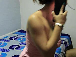 Latina Big Tits Gets Fucked By Stepbrother During Boyfriend Phone Call POV