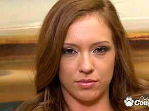 Maddy Orilley gets fucked so good she has a shaking orgasm.