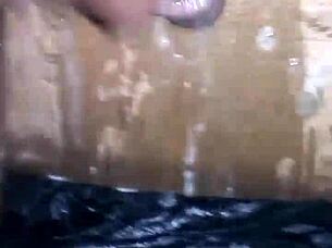 Bigblackie Shave and Masturbate with My Big Black Dick