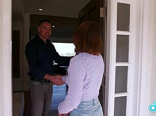 Adriana Chechik buys a house and meets the landlord in narrative