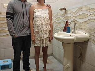 Desi Indian guy punishes his young 18+ girlfriend after catching her smoking alone 😠🚬