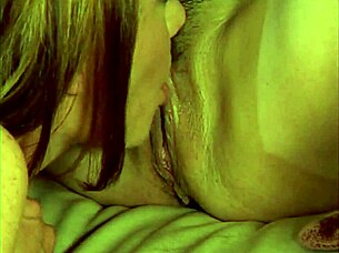 Suggestive Titty Play With Brunette And Blonde Using Toys Outdoors