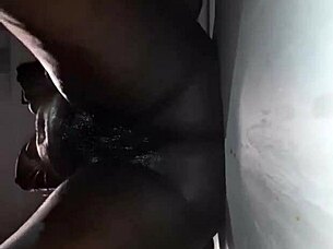 i crave that big black cock pounding my ebony ass at the gloryhole