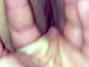 Fucking my wife wet pussy cumming trying to squirt hit juicy pussy fuck hot wife