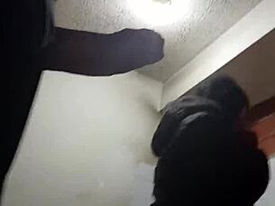 Hanzzell Guerrero casually blows in the kitchen with big curves