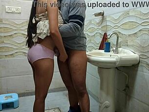 Desi Indian guy punishes his young 18+ girlfriend after catching her smoking alone 😠🚬