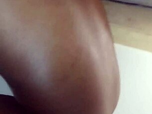 i crave that big black cock pounding my ebony ass at the gloryhole