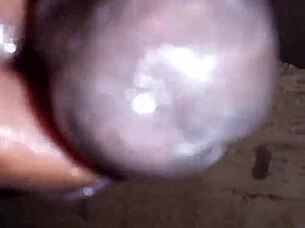 Bigblackie Shave and Masturbate with My Big Black Dick