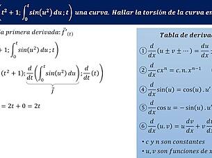 torsión de una curva gets a fun twist in exercise one