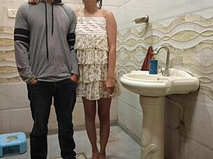 Desi Indian guy punishes his young 18+ girlfriend after catching her smoking alone 😠🚬