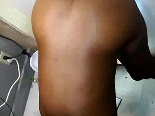 i crave that big black cock pounding my ebony ass at the gloryhole