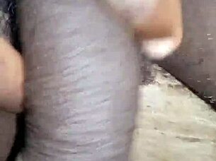 Bigblackie Shave and Masturbate with My Big Black Dick