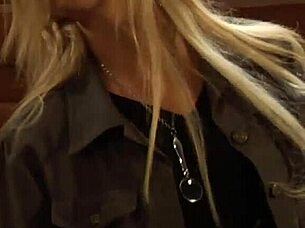 Pale white big boobs lesbian slave whipped by dom mistress