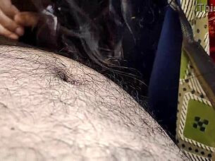 Indian Bhabhi Sucks Cock Dry