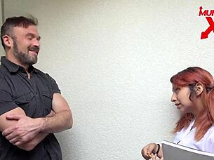 I got fucked by the director to pass the subject and he came hard