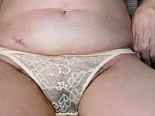 Gilf Mariaold Reveals Huge Tits And Hairy Pussy In Taboo Encounter With Young Companion