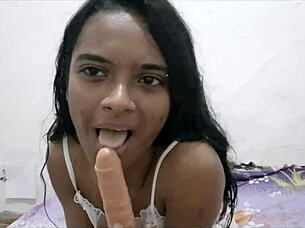 Jasmine explores her big ass and pussy in a fetish-filled amateur Latina reality scene.