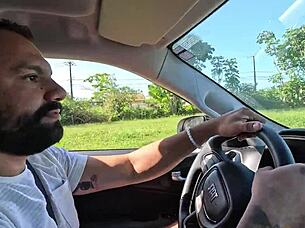 spit and take it in the ass public anal fuck on beach