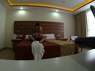 Venezuelan Girlfriend With Massive Ass And Tits Rides Monster Cock In Steamy Action.