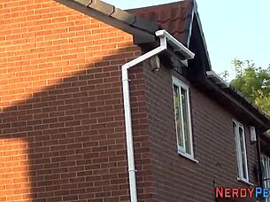 real tricked british newbie gives handjob