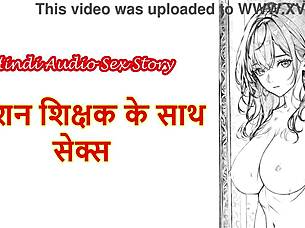 I feel so passionate about this Hindi sex story with chudai ki kahani and teacher intimacy.