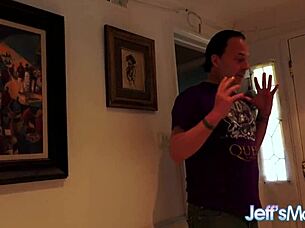 This chubby bbw Crystal Blue takes it in her big ass, then I spray cum all over her after intense anal.