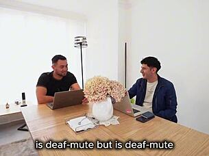 i feel so aroused joining this horny milf in a steamy threesome with two eager college students