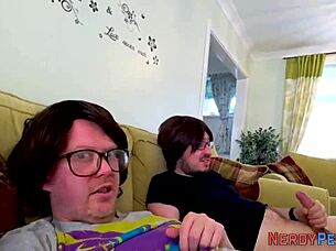 real tricked british newbie gives handjob