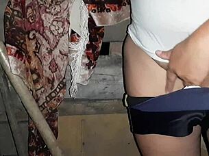 I caught this stranger masturbating in an abandoned house - wanna know what happened next?