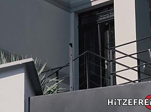 imagine thick german blonde tatjana young picking up a stranger for chubby cowgirl riding and sucking