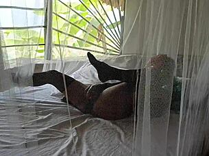 found her masturbating with a vibrator and helped out