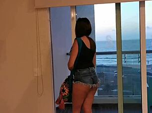 Why endure triple punishment with oral, vaginal, and anal without mercy, Elena Cruz?