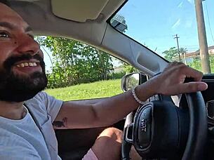 spit and take it in the ass public anal fuck on beach