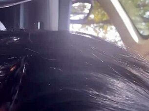 Need a ride? Watch MilfyCalla get fucked hard in lingerie and heels!