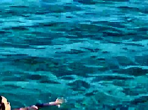 Sexy Monika Fox Swims Naked In Pool?