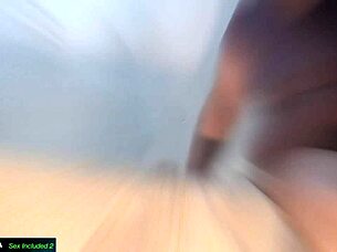 lizeth takes it ass to mouth with hot cum shooting right in