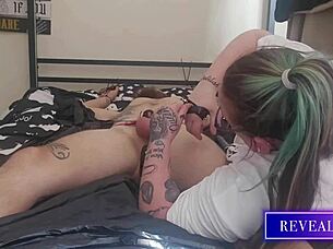 revealme femdom wife ties up and overstimulates husband in final part with toys and dirty talk