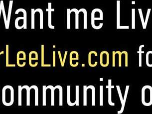 hey kimber lee, your oiled feet give this sugar daddy's hard cock an amazing footjob with handjob action