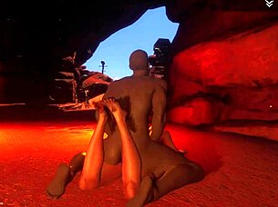 big ass curvy white milf dresses slutty to fuck big black cock by fire