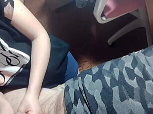 I Jerk His Dick Hard And He Promises To Cum All Over My Tight Juicy Pussy In Return!