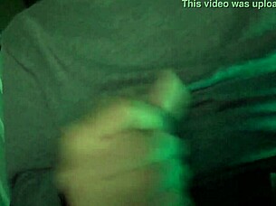 Hey I'm masturbating for my girlfriend in this hot homemade clip