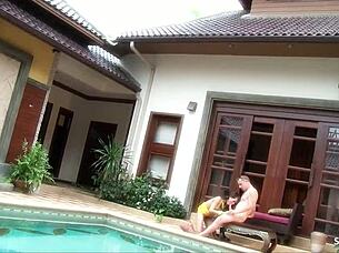 Tall Slim Thai Whore Takes No Condom Fuck From Big Dick White Tourist In Pattaya Spa